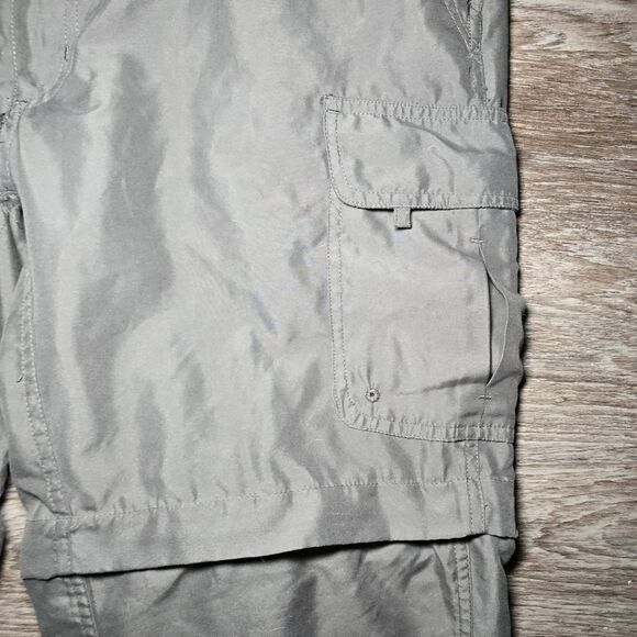 Utex Canada Men's Large (36-38) Cargo Zip-Off Convertible Hiking Pants Dark Gray - Picture 6 of 13